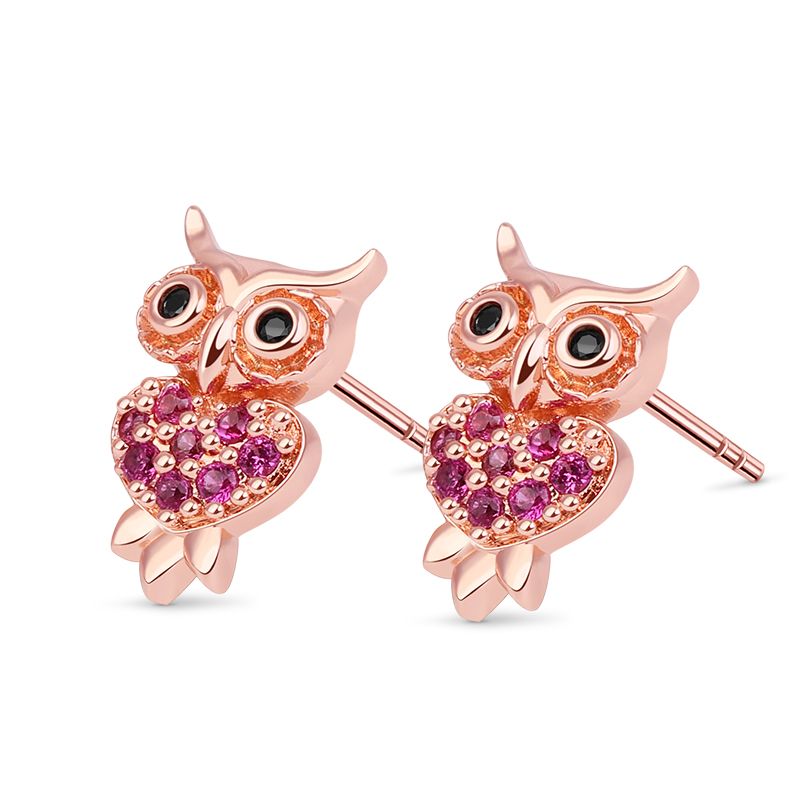 Owl Stud Earrings