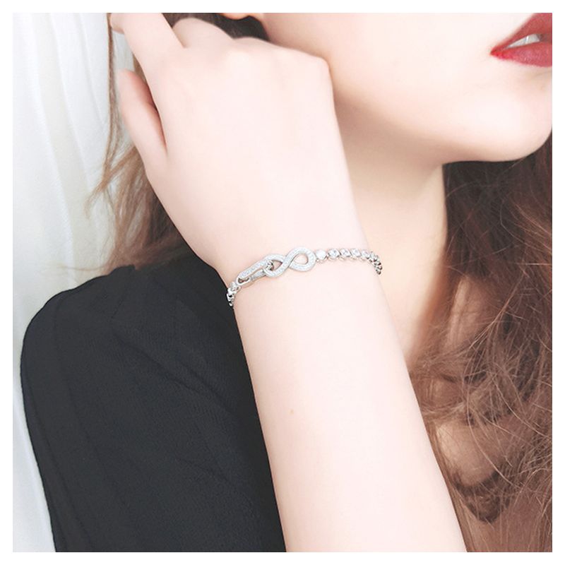 Infinite Tennis Bracelet With