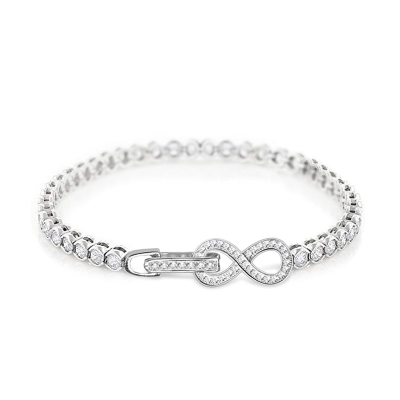 Infinite Tennis Bracelet With