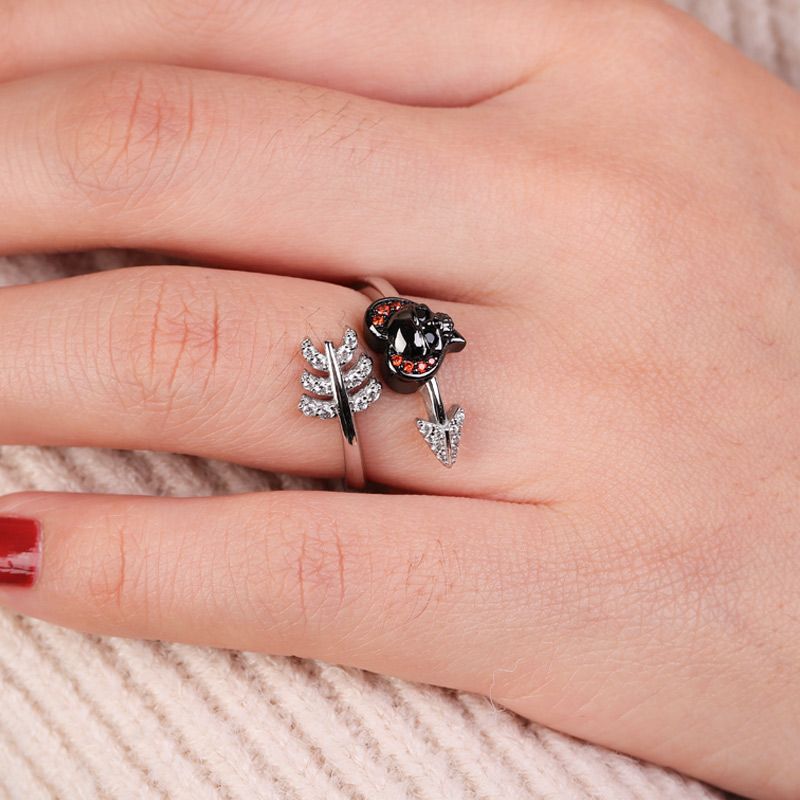 Skull Arrow Ring