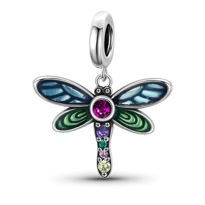 Shiny Dragonfly Pendant