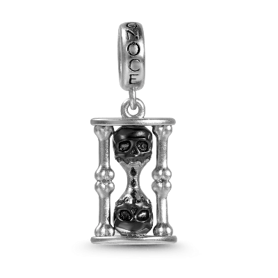 Skull Hourglass Pendant