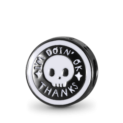Skelly Skull Charm