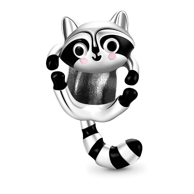 Raccoon Procyon Lotor Charm