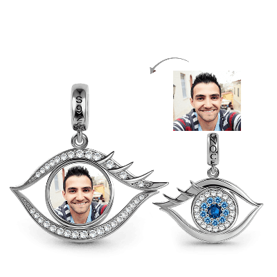 Devil's Eye Photo Charm