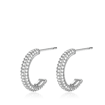 Zircon Pavé Earrings