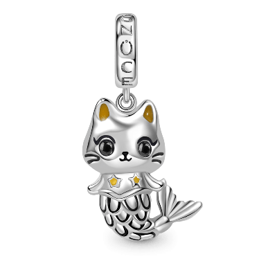 Cat Mermaid Pendant