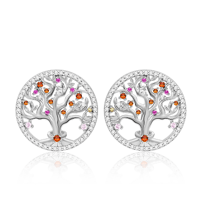 Tree of Life Ear Studs