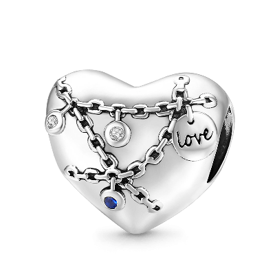 Heart Chain Charm