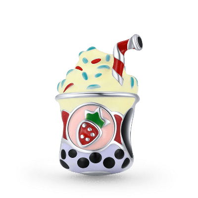 Ice Cream Milk Tea Charm