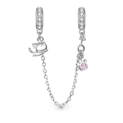 Cat & Paw Safety Chain