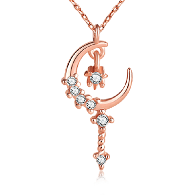 Star Moon Necklace