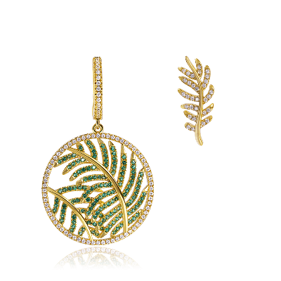 Leaves Dangle Earrings