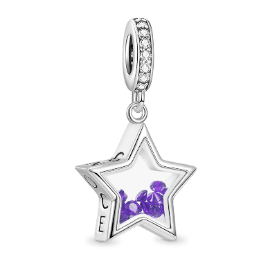 Star Birthstone Pendant
