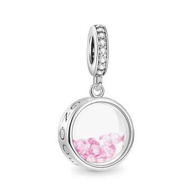 Round Birthstone Pendant