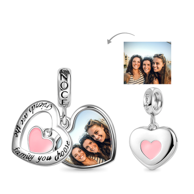 Heart Photo Pendant