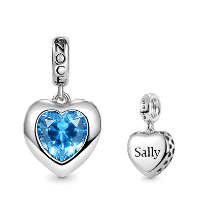 Engravable Birthstone Pendant