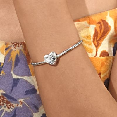 Love Heart Photo Charm