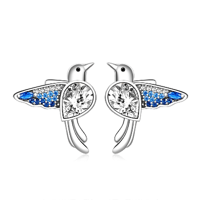 Hummingbird Stud Earrings