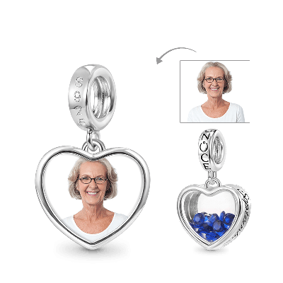 Sep.Birthstone Photo Pendant