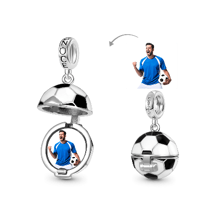 Football Photo Pendant