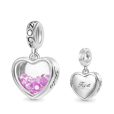 Jul.Birthstone Engravable Pendant