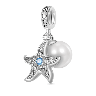 Starfish Pearl Pendant