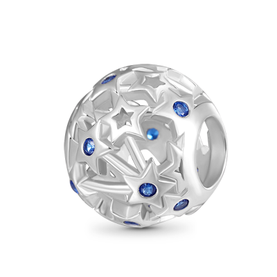 Blue Star Charm