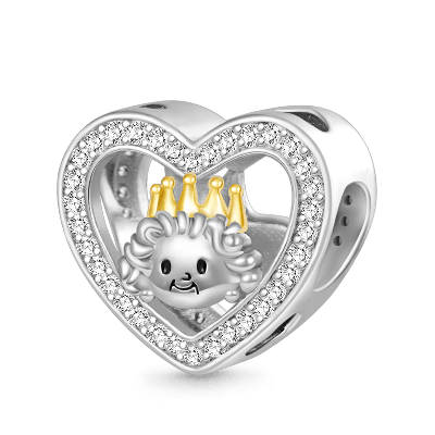 Queen & Pet Dog Charm