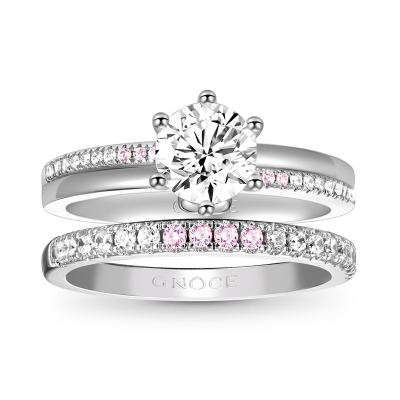 Clear Round Ring Set