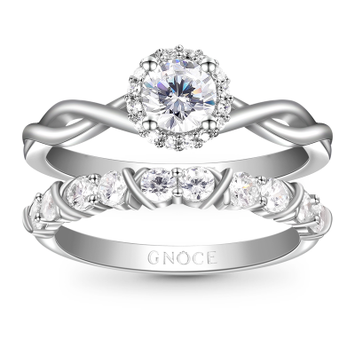 Round-cut Stackable Ring