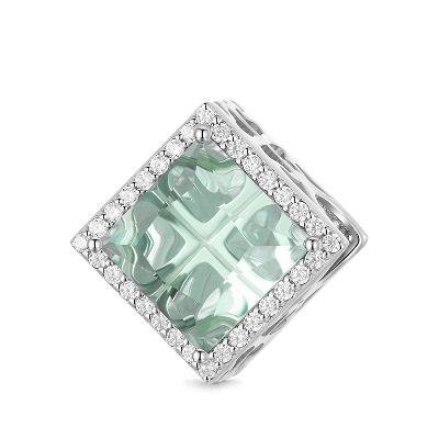 Four-Leaf Clover Charm