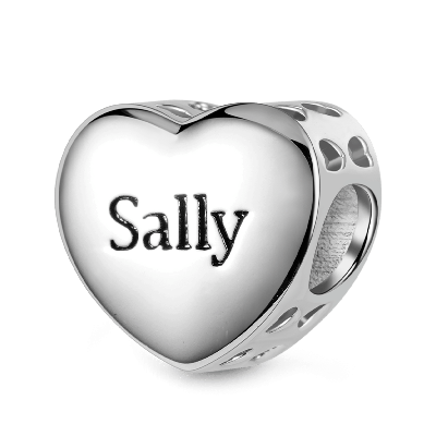 Engravable Heart Charm