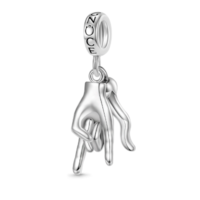 Horn&Hand Sign Pendant
