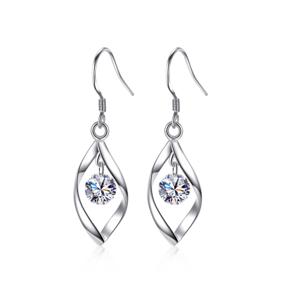 Twisted Water Drop Earrings