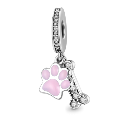 Paw & Bone Pendant