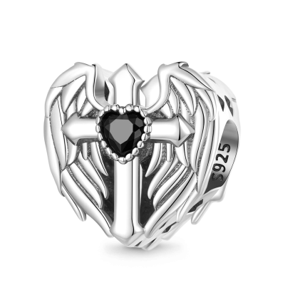 Wings Cross Charm