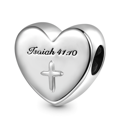 Bible Heart Charm