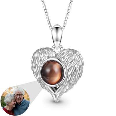 Projection Heart Necklace