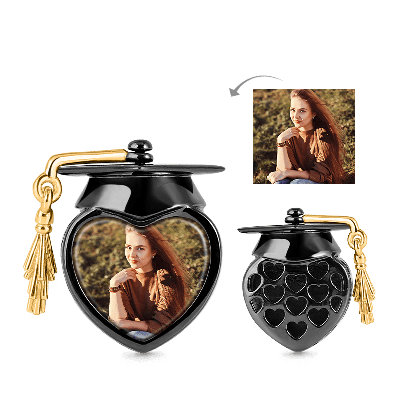 Academic Cap Photo Charm
