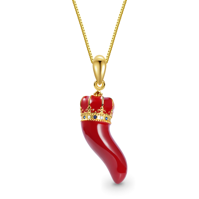 Lucky Horn Necklace