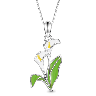 Calla Lily Necklace