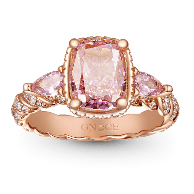 Square-cut Promise Ring