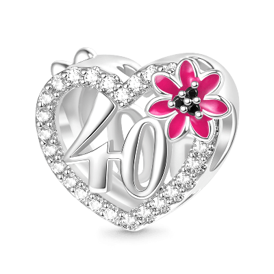 40th Birthday Charm
