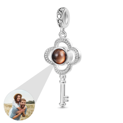 Projection Key Photo Pendant