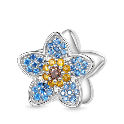 Forget-Me-Not Flower Charm