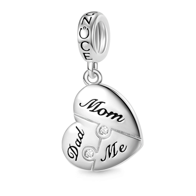 Engravable Puzzle Pendant