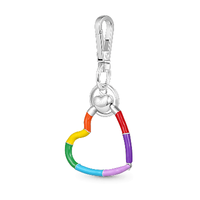 Heart Rainbow Charm Holder & Keychain