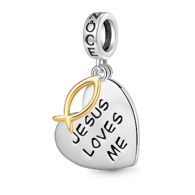 Jesus Fish Religious Pendant