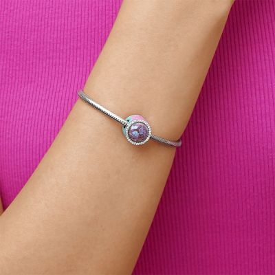 Sparkling Pink & Blue Charm